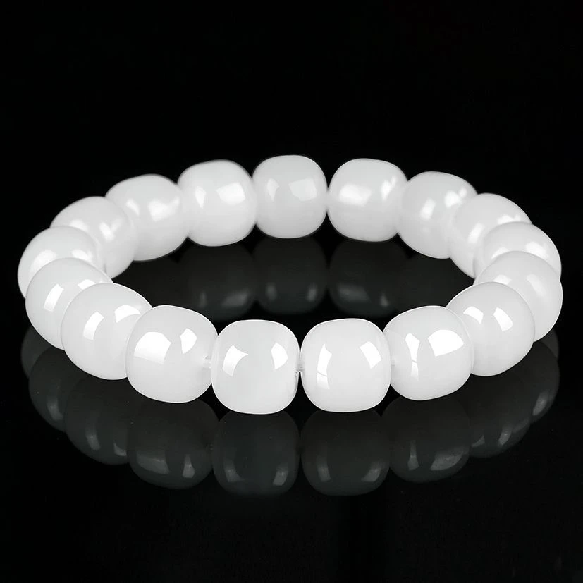 脂白老型珠卡16mm手链
