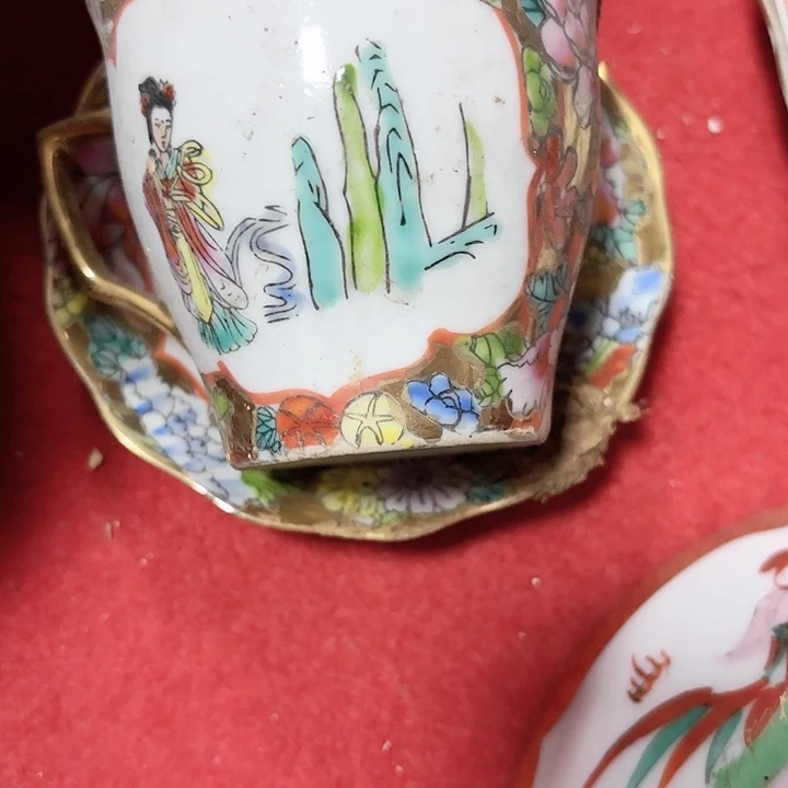 碟桐*陶瓷摆件不固定一件