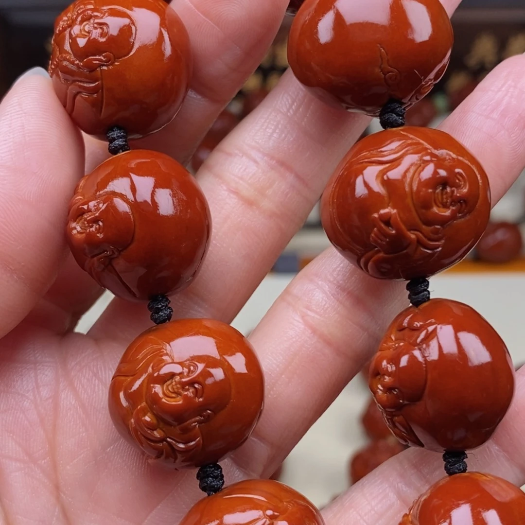 橄榄核吊坠用****9弥勒，