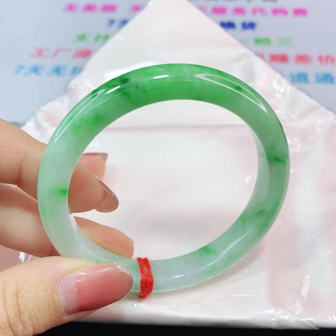 未镶嵌手镯翡翠53.3圈