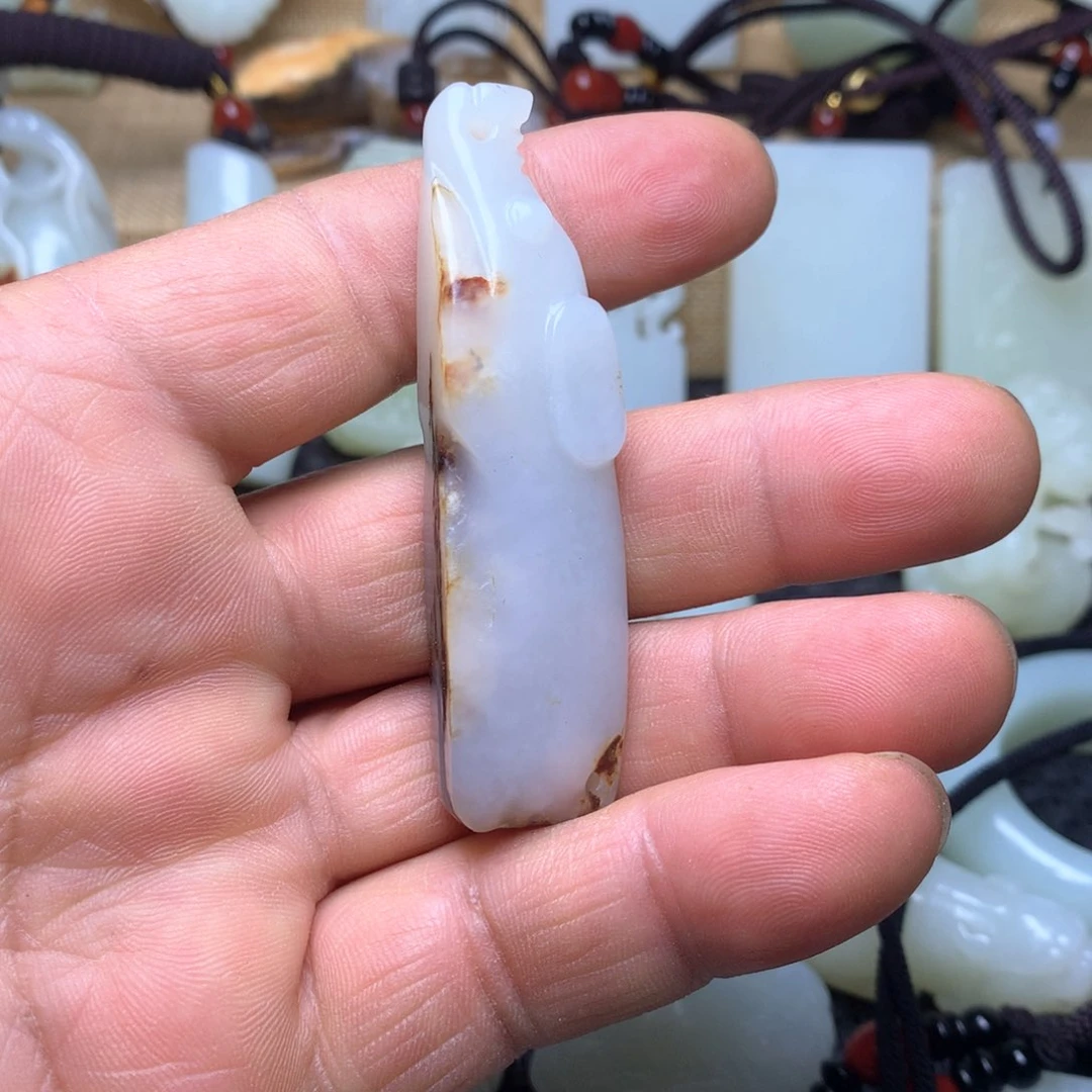 和田玉挂件未镶嵌