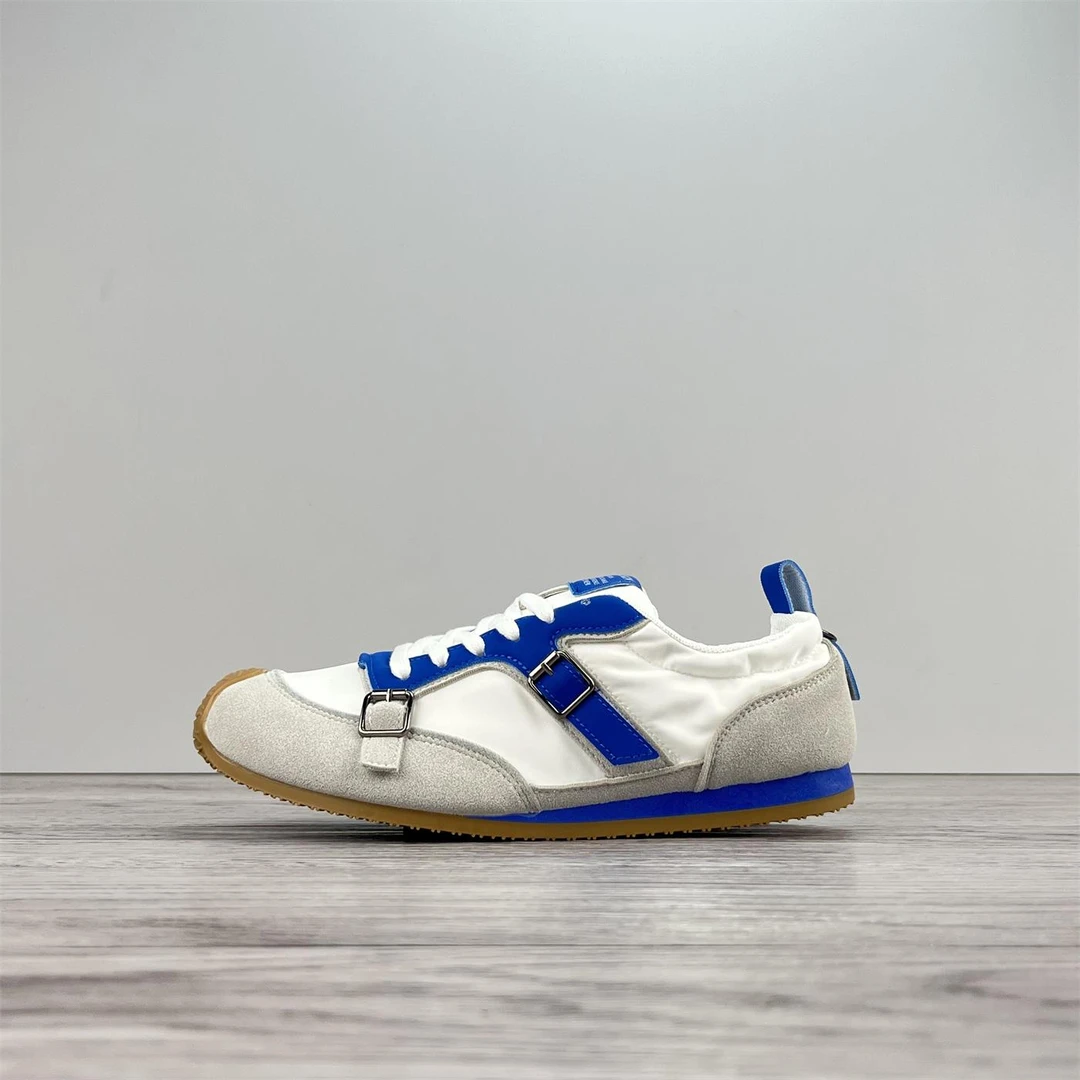 轻奢轻底夏季网面透气男款复古小众百搭阿甘鞋轻便防滑耐磨休闲鞋