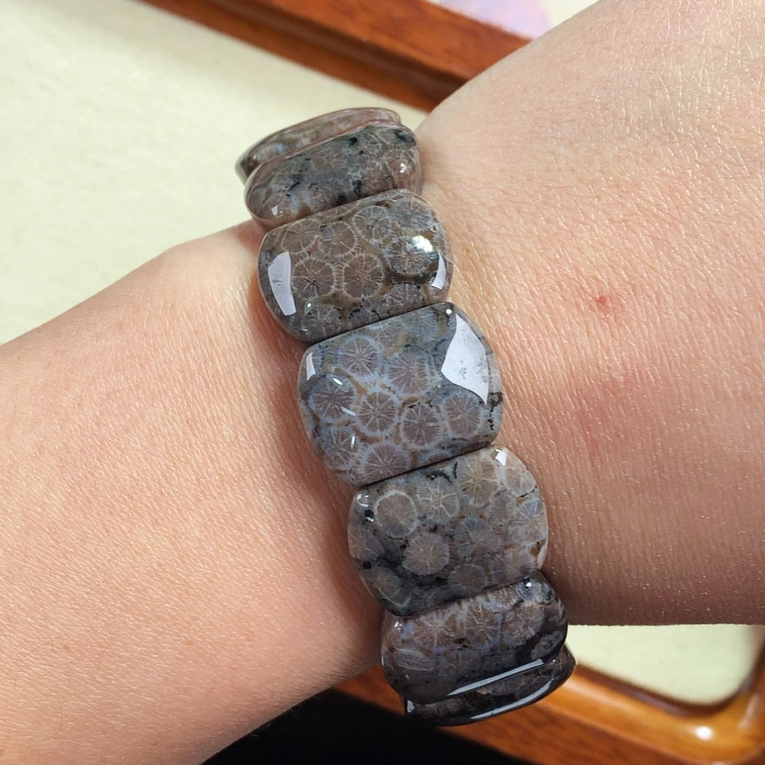 硅化珊瑚（珊瑚玉）未镶嵌16号霸气