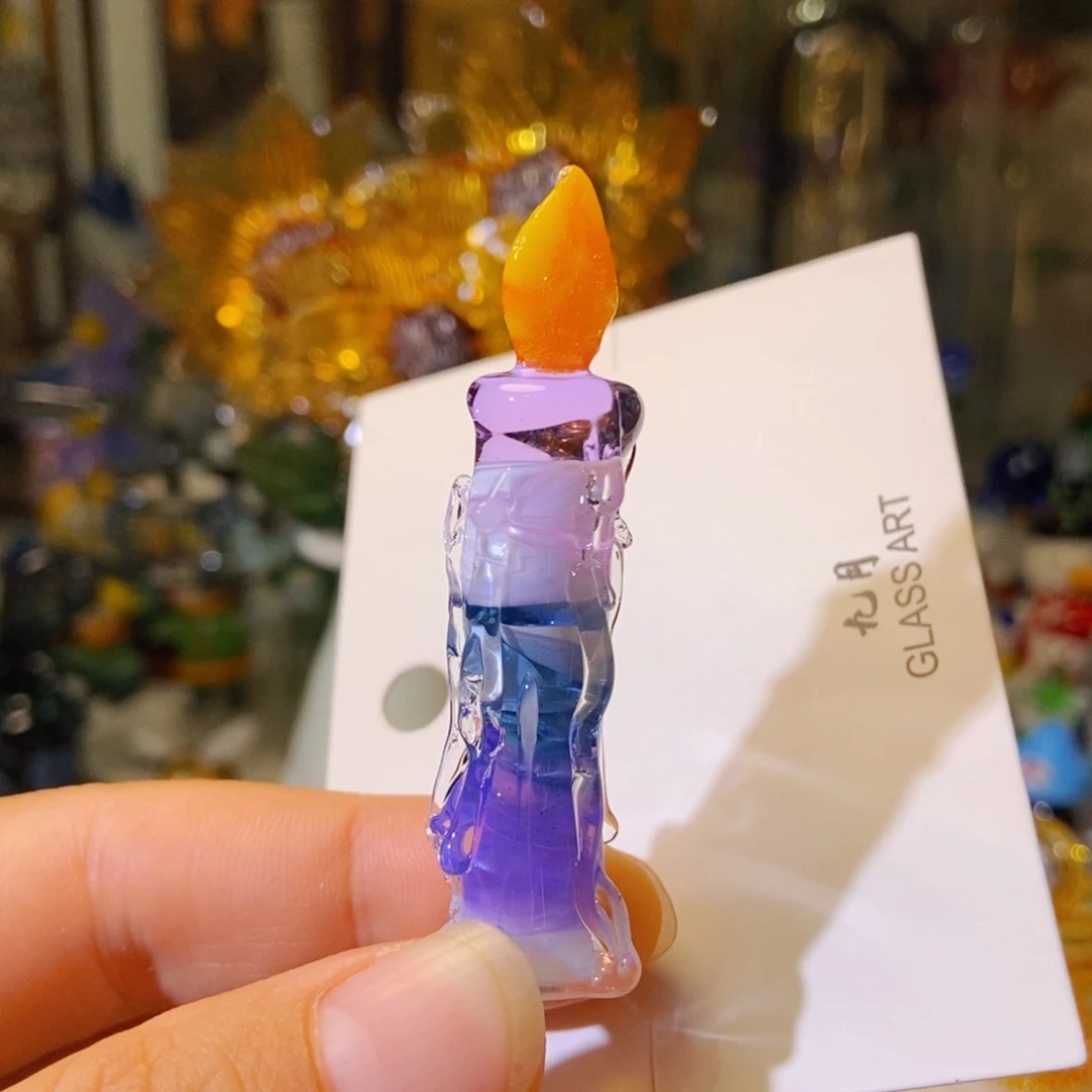 手工艺品琉璃蜡烛