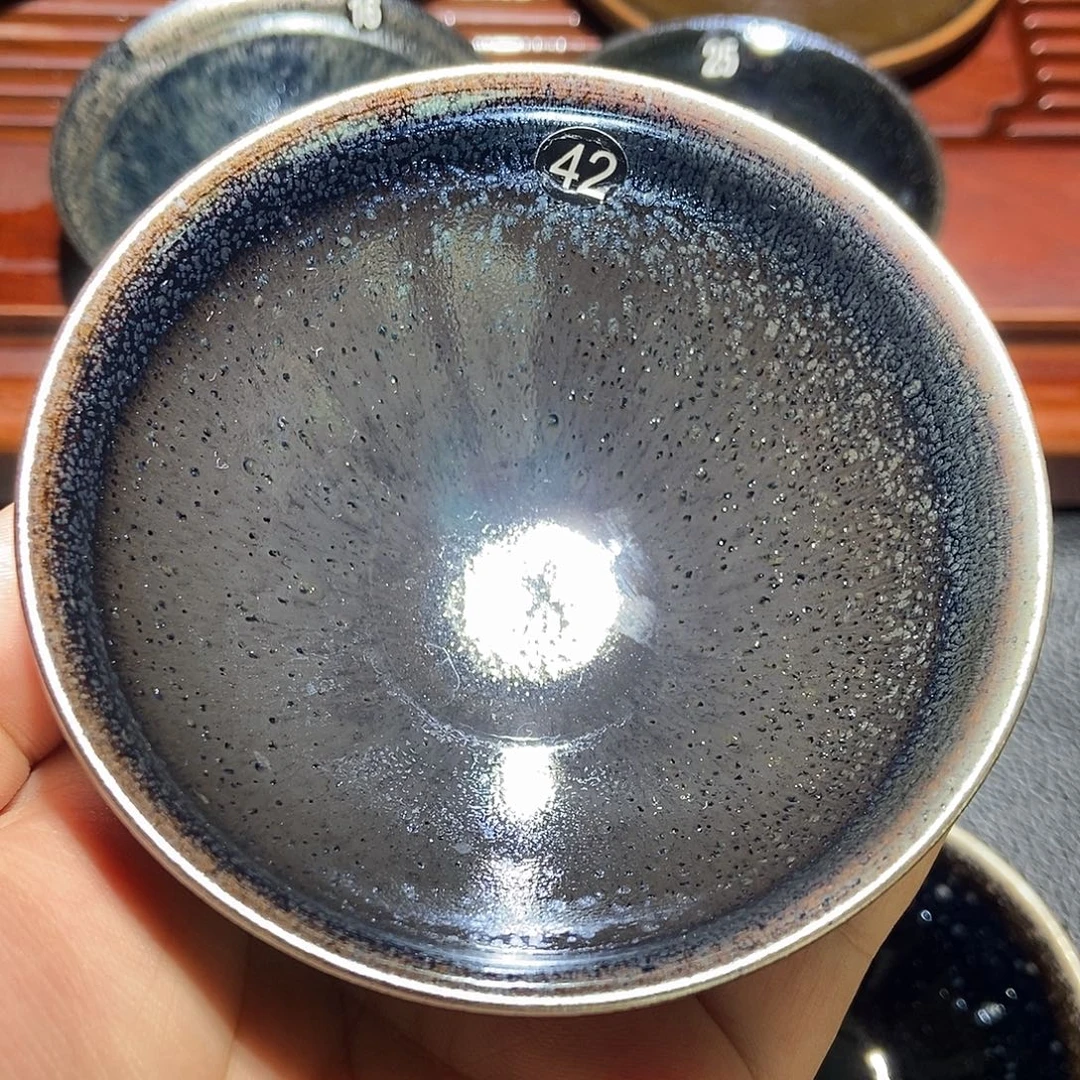 茶盏建盏双和龙窑柴烧