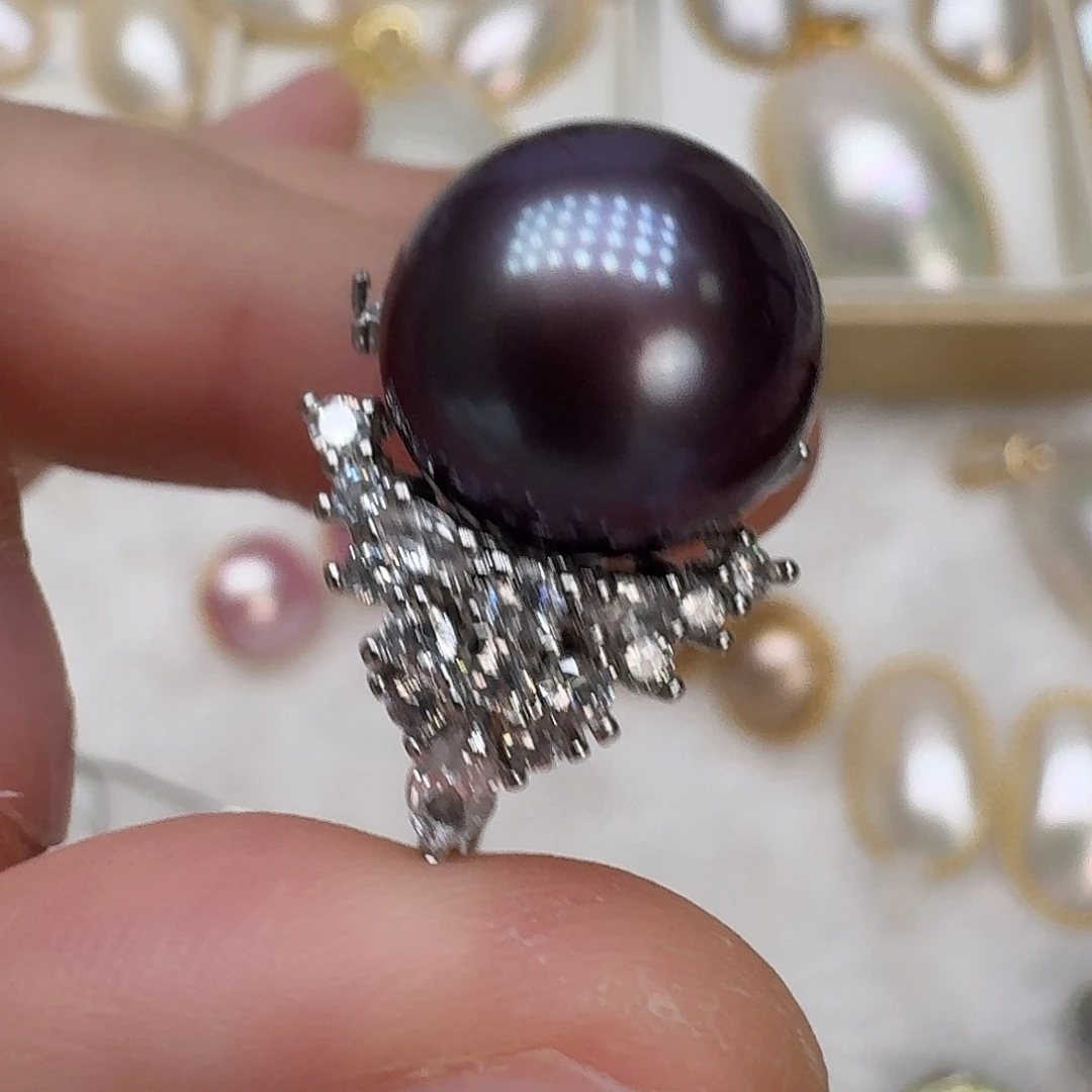 淡水珍珠戒指未镶嵌