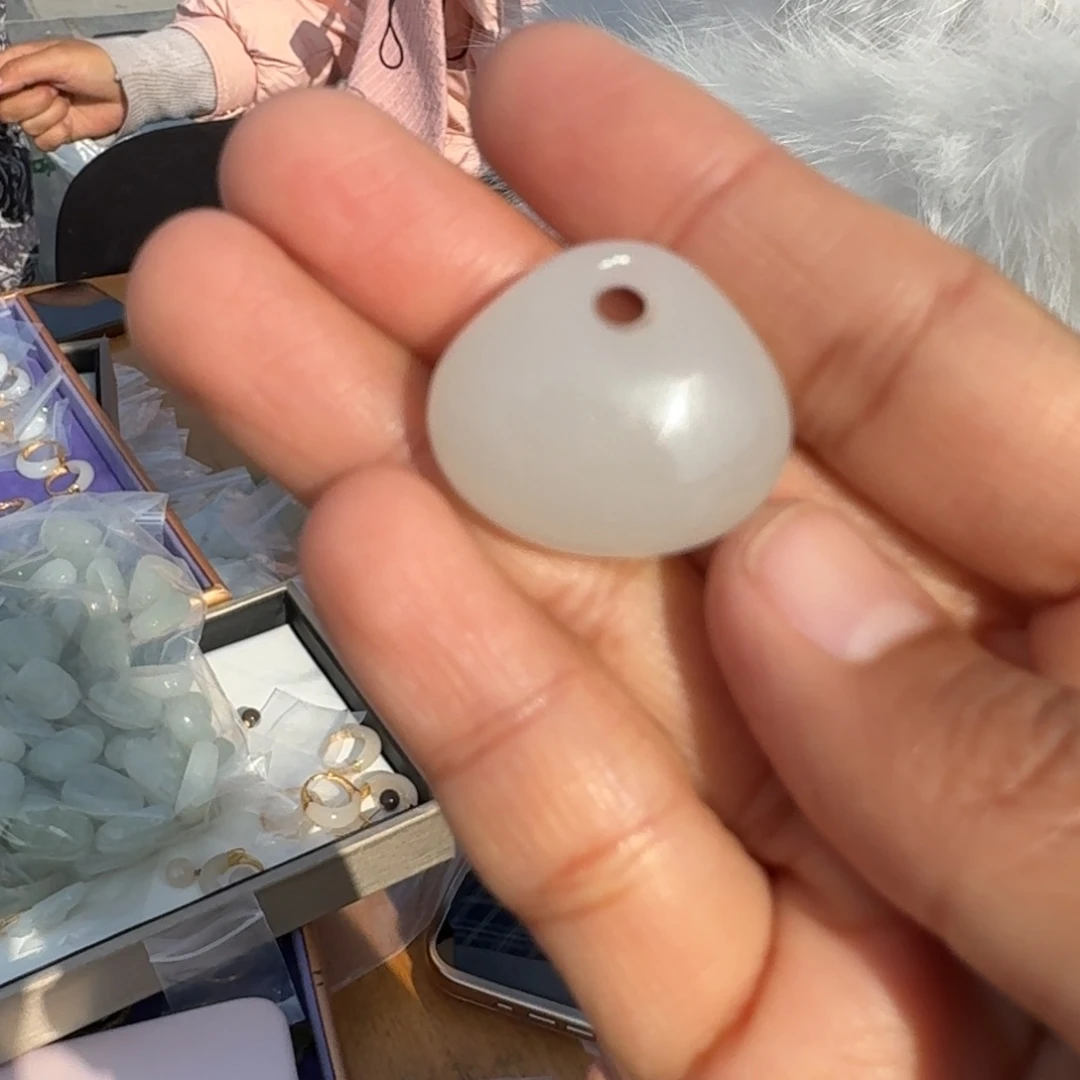 和田玉颈饰未镶嵌称心如意锁TZ多样性拍一发一