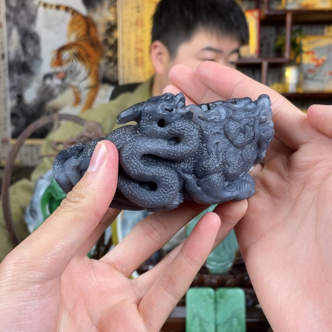 和田玉未镶嵌摆件