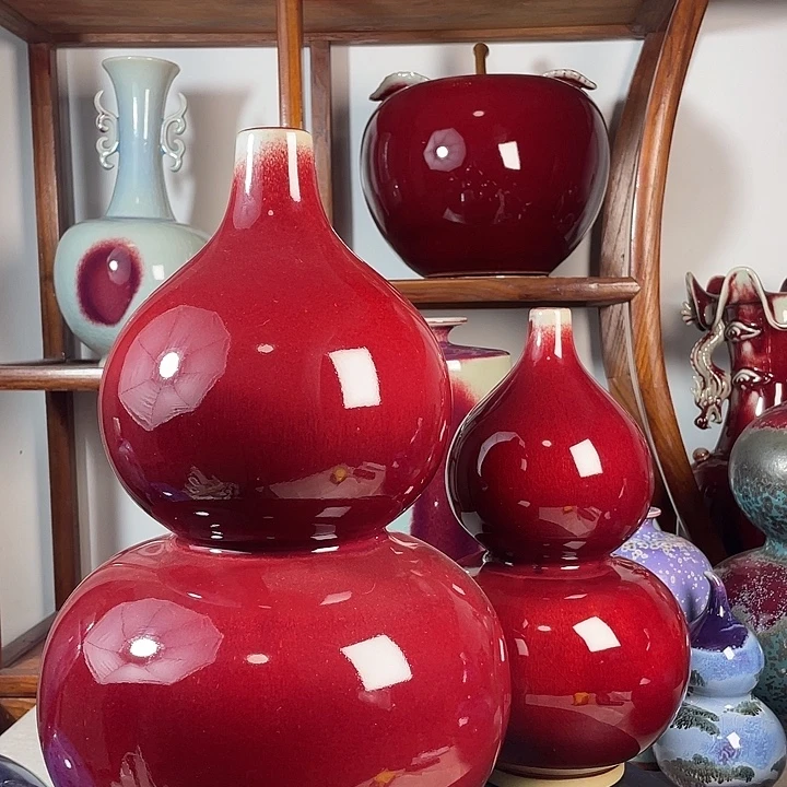 好***听瓷片钧瓷无双窑变无对