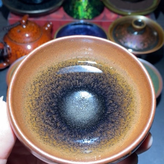 茶盏建盏主人杯茶壶盖碗品茗杯048
