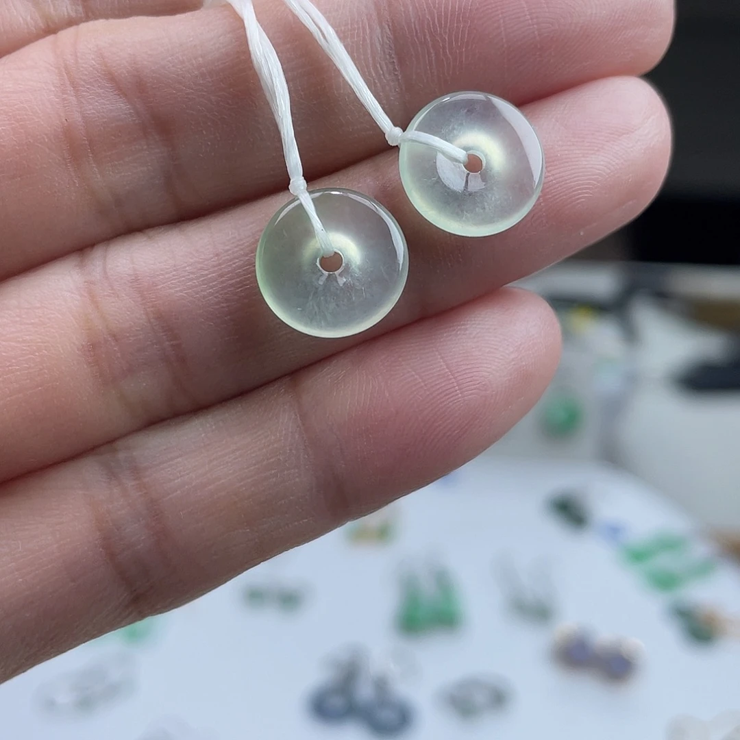 翡翠未镶嵌耳饰1111111