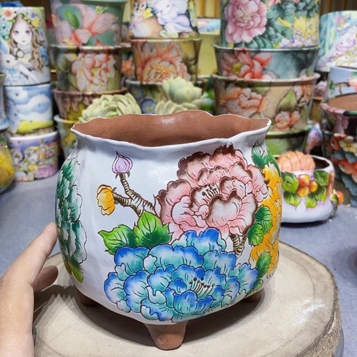 景德镇艺术手绘作品