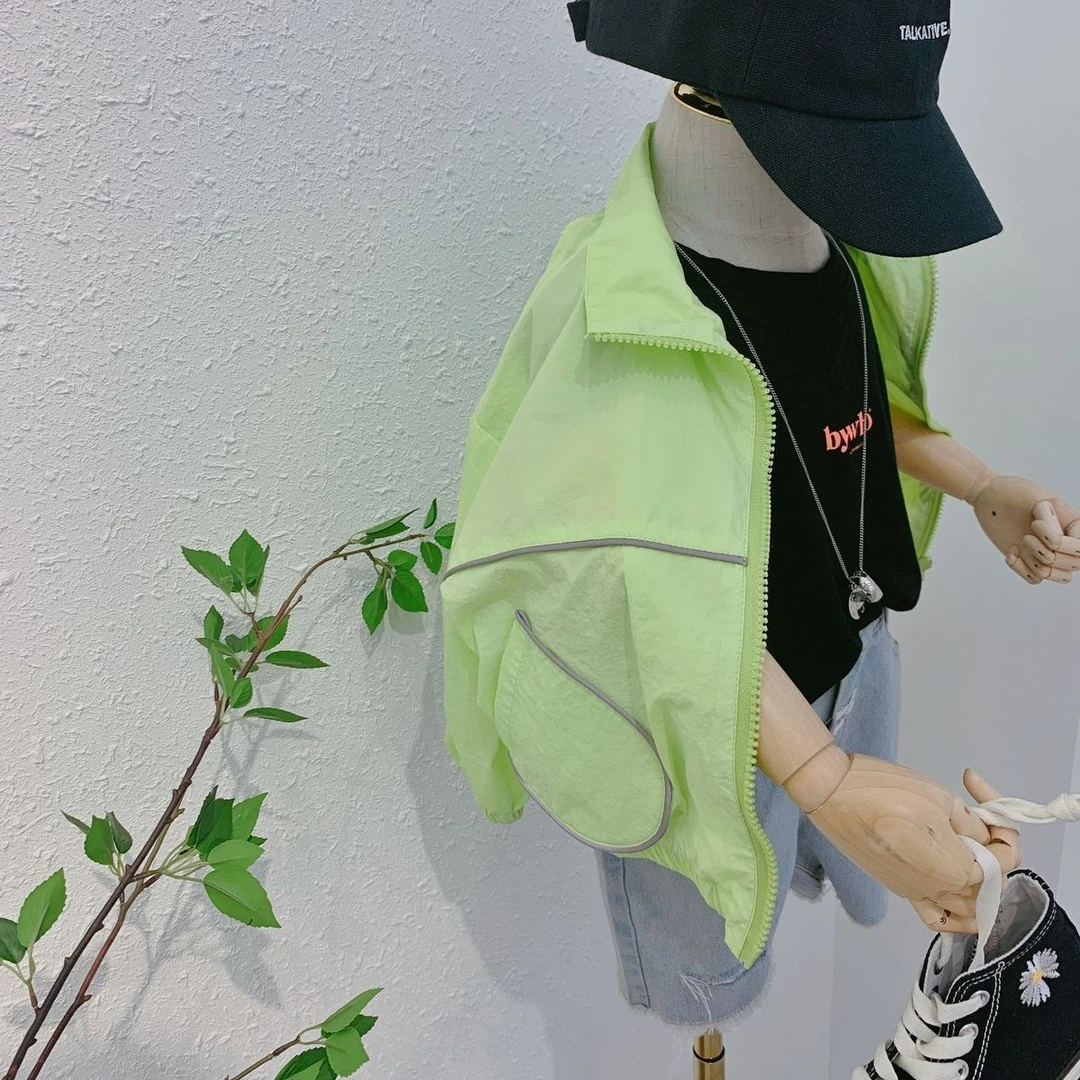 儿童防晒衣夏季2025儿童外套薄款中小童薄款透气小孩防晒衣韩版潮