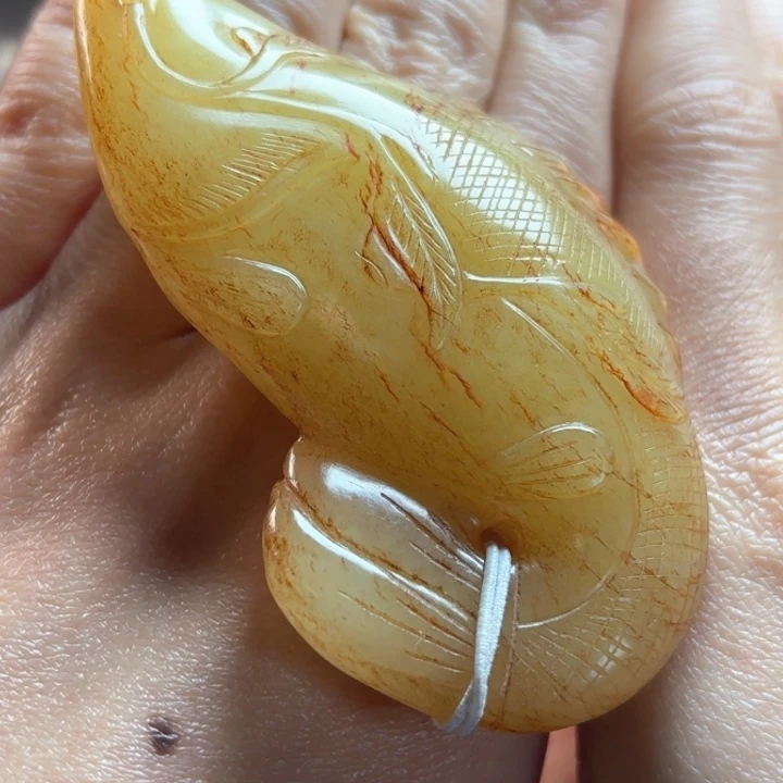 和田玉挂件未镶嵌闲**鹤