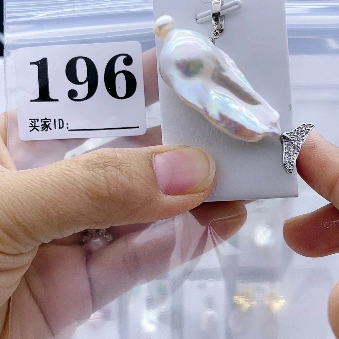 颈饰钛钢淡水珍珠