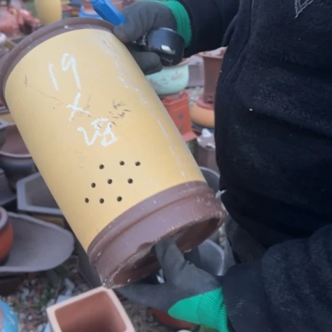 红陶紫砂花盆盆景盆栽