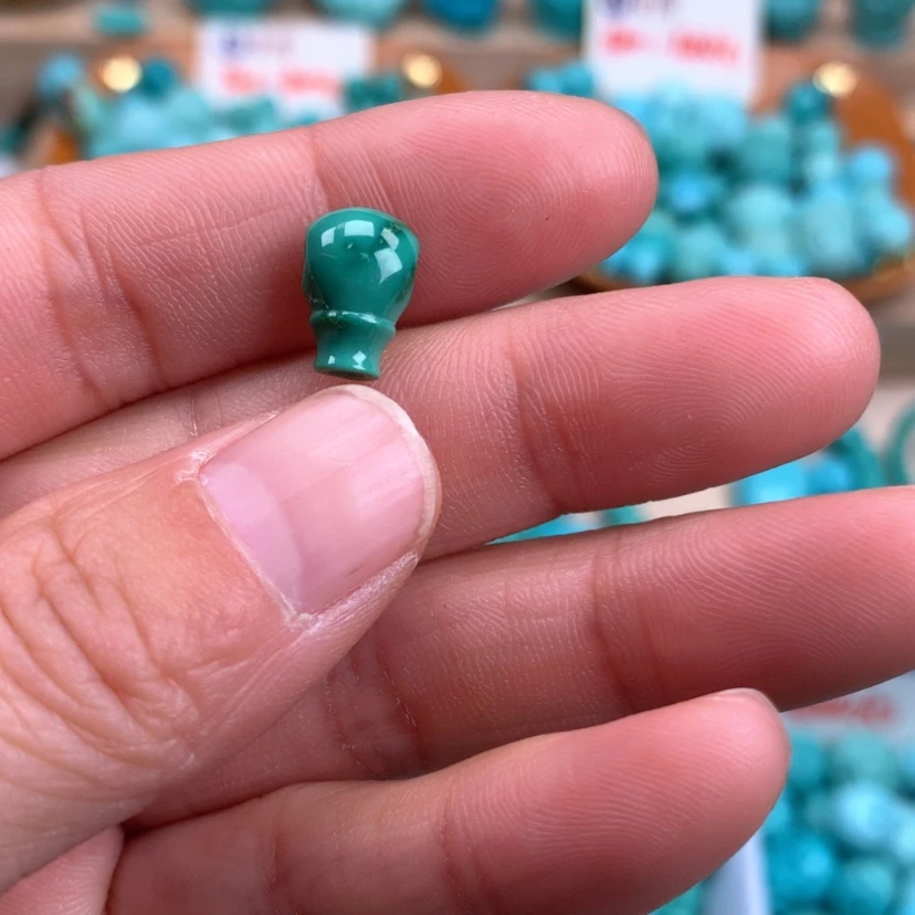 【闪购商品】绿松石三通7.3mm未镶嵌