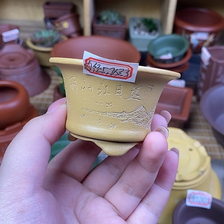 宜兴紫砂精品花盆