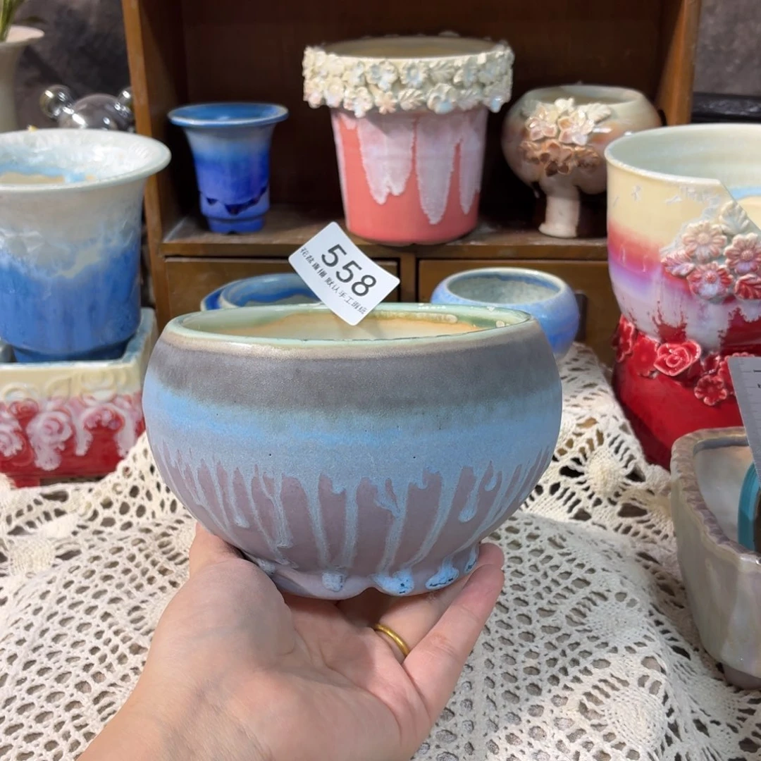 景德镇陶瓷花盆花盆