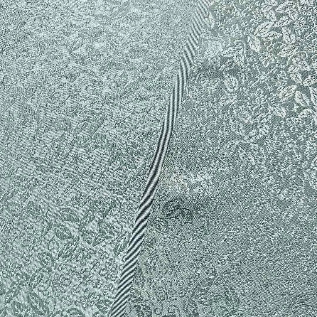 【楚娇】212-织花（灰色）百分百桑蚕丝  70门幅正绢