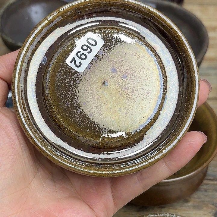 处***远茶盏沐雨茶器柴烧主人杯