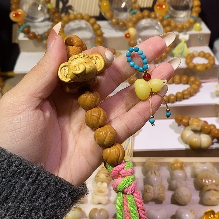 是***呀猴头核桃手串手串全品葫芦大象