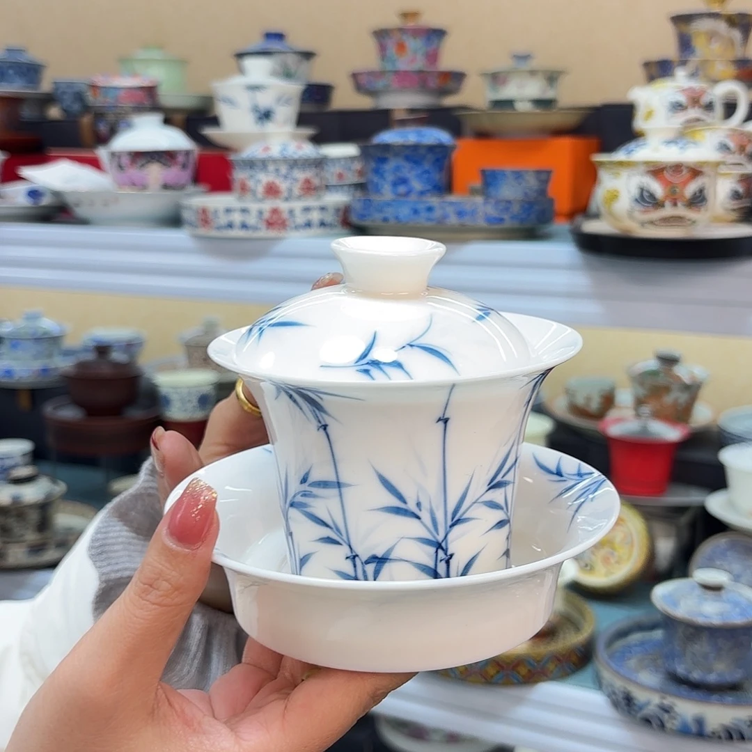 盖碗里的水煮开后放