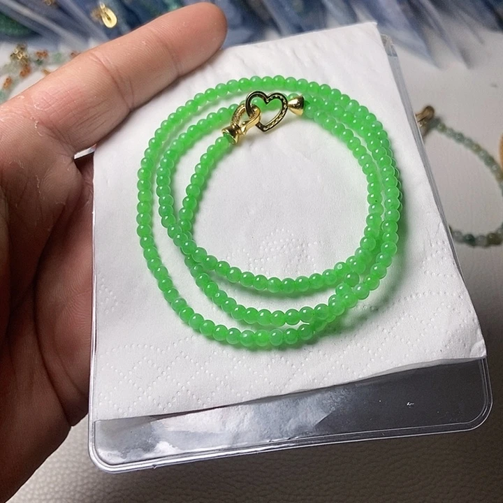 未镶嵌定制翡翠S天然缅甸翡翠卡3.8