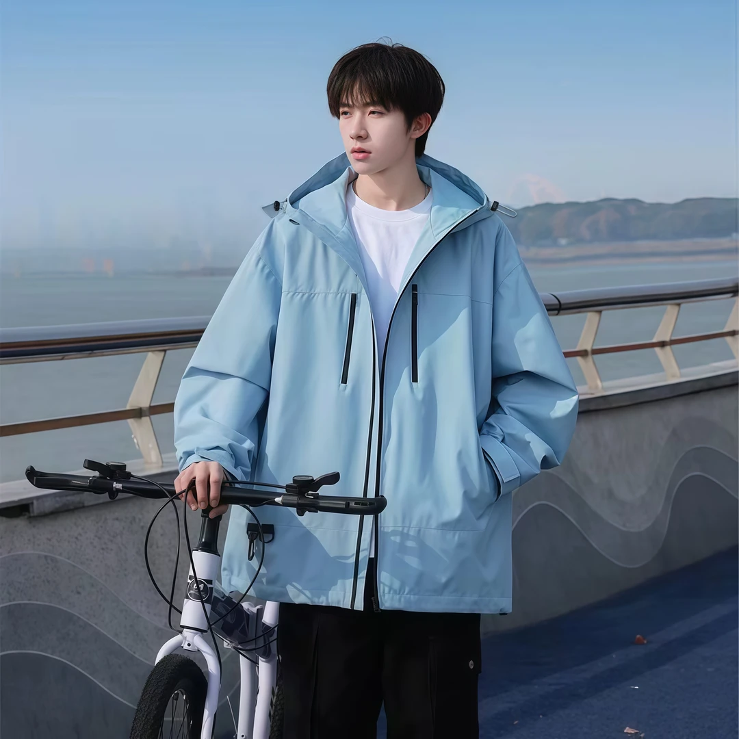 （拉萨发货 西藏包邮）防水男女同款冲锋衣2025秋款机能户外冲锋衣