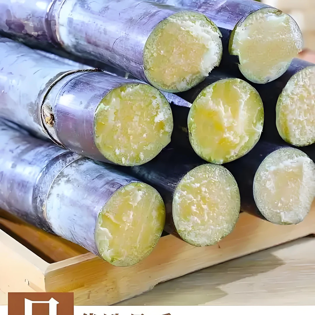 广西黑皮甘蔗约6斤左右 8.8/根不支持配送