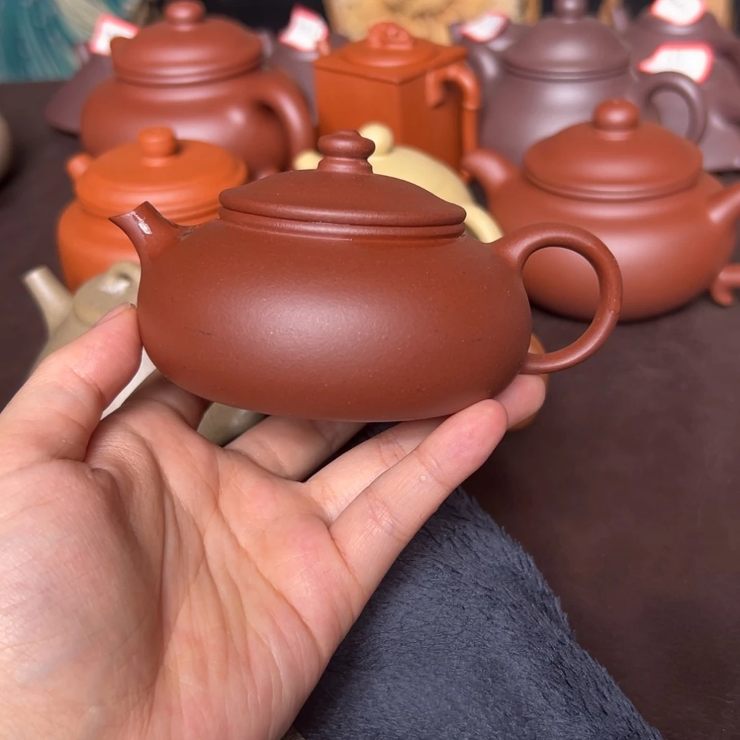 茶壶紫砂寒江150毫升