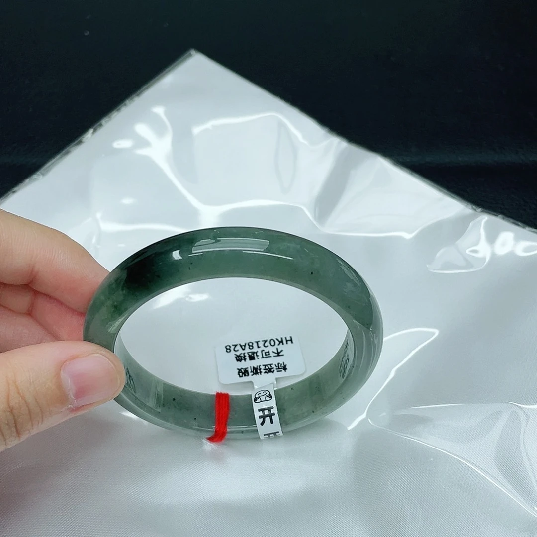 翡翠手镯未镶嵌正56.3
