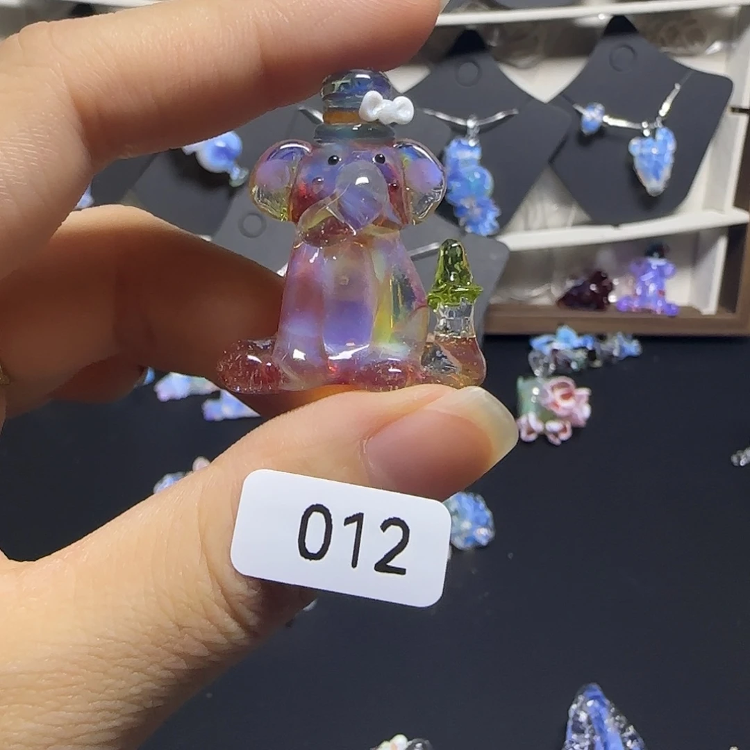 颈饰玻璃空心玻璃非遗吊坠