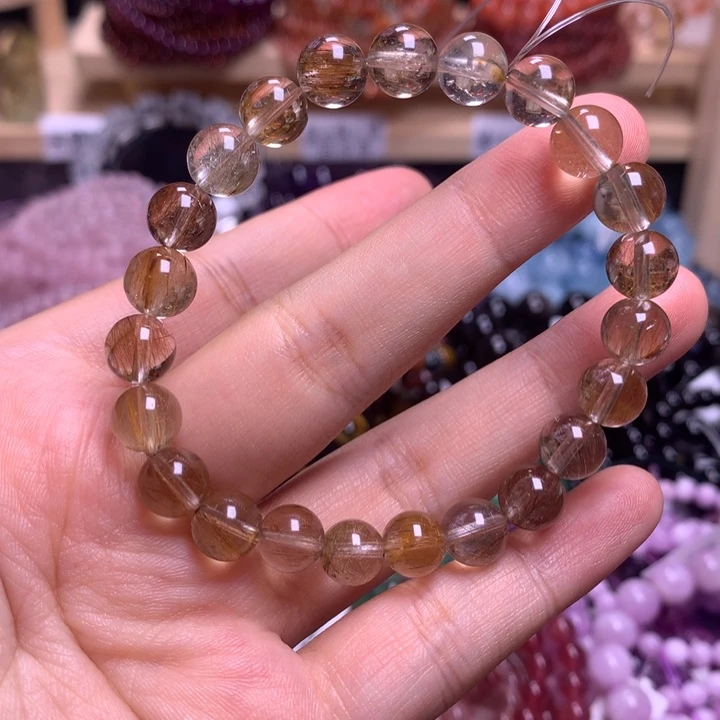 未镶嵌手串水晶吖*～8.3