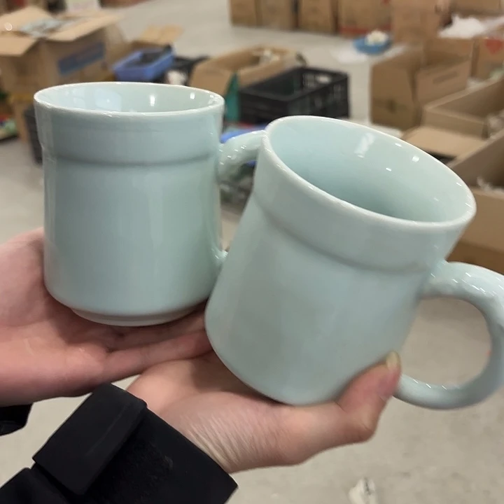 龙泉云间青瓷小米茶器