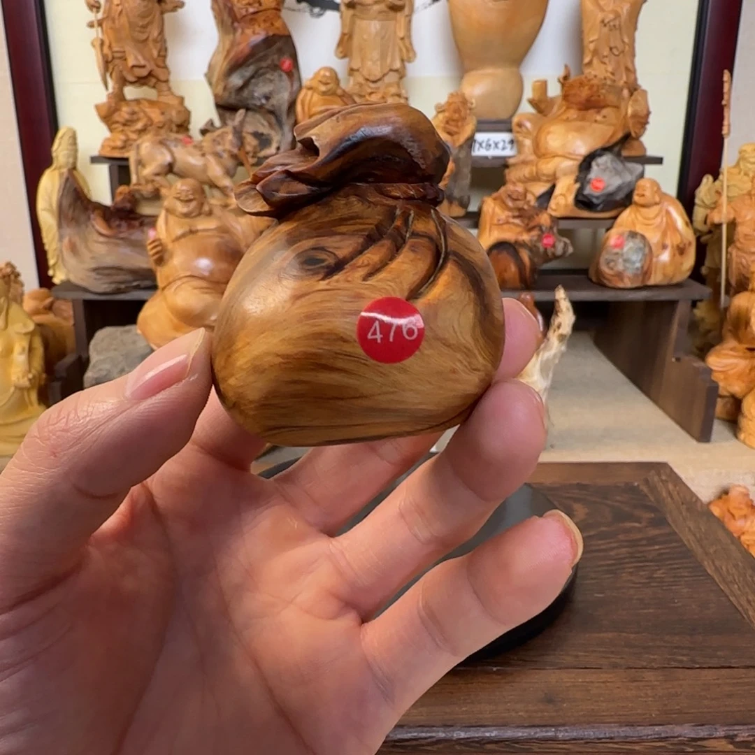 崖柏小木匠艺雕一物一拍