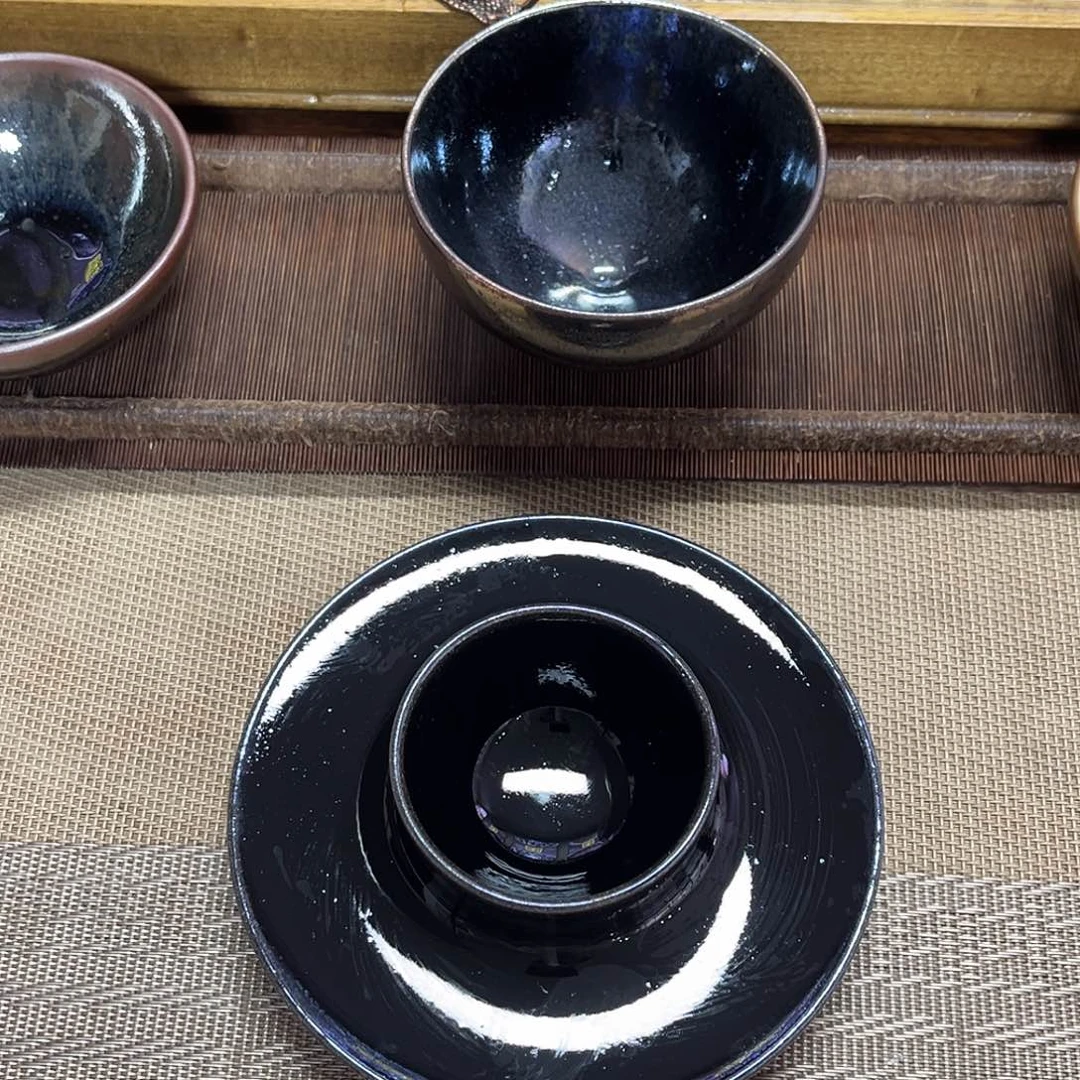 茶盏建窑建盏主人杯
