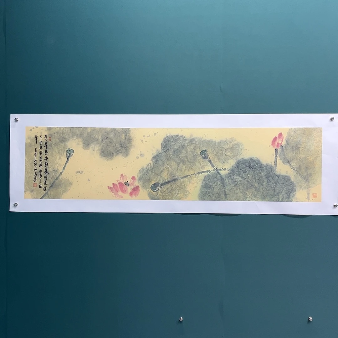 国画艺术家真人手绘