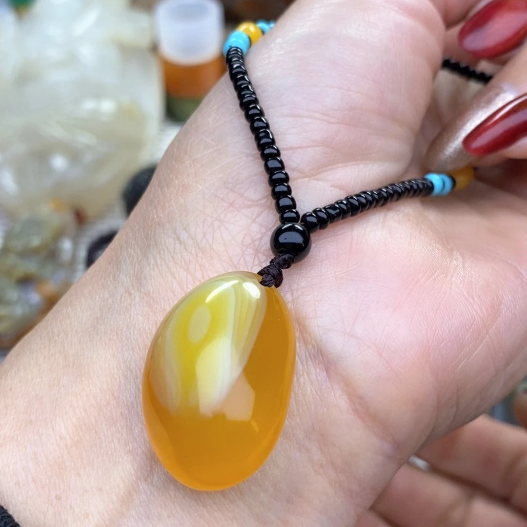 玛瑙/玉髓挂件未镶嵌