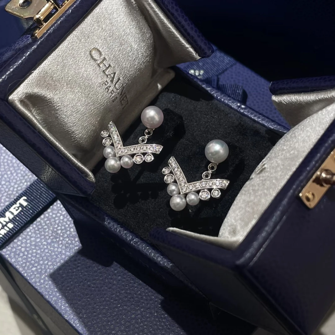 95新 Chaumet/尚美 尚美/耳环/耳钉/耳夹/7312