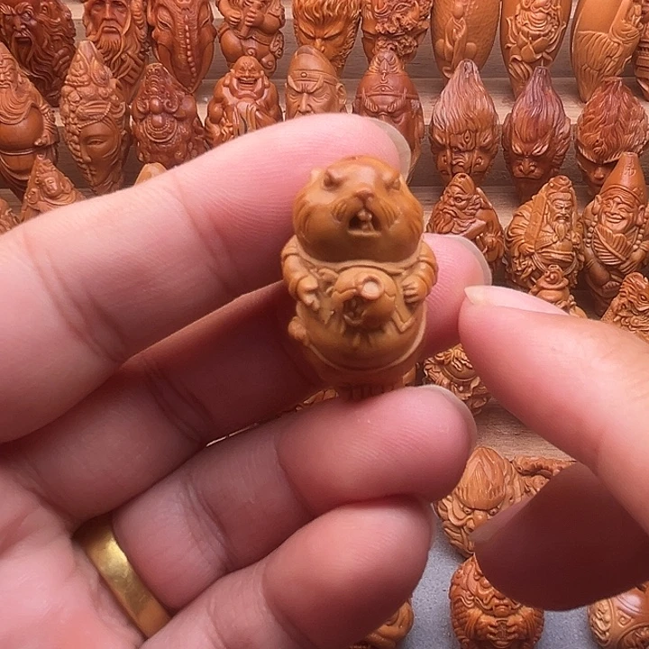 吊坠橄榄核18土拨鼠