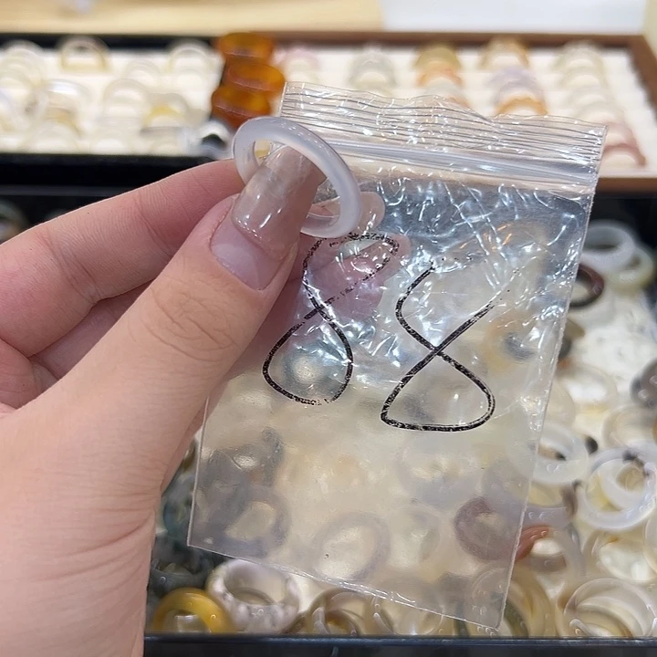 玛瑙/玉髓合金戒指88港21