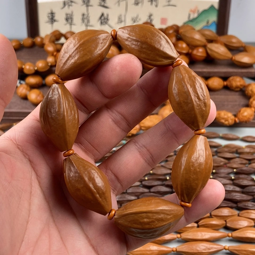 橄榄核手串/手链原皮福利