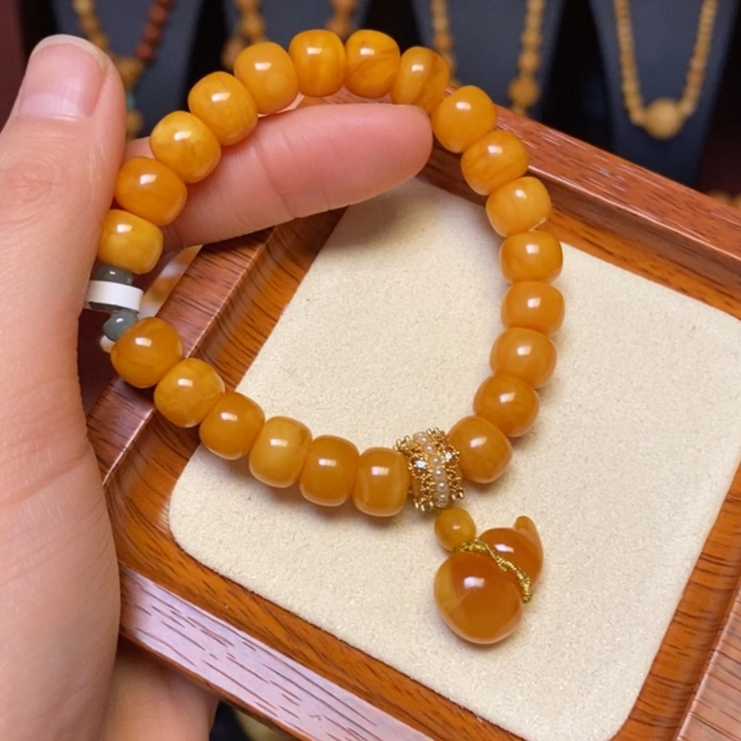 【闪购商品】蜜蜡手链未镶嵌手串