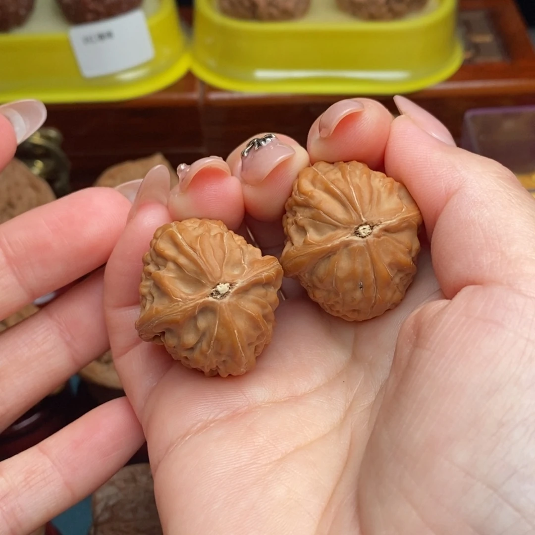 吊坠文玩核桃32平谷舍利全