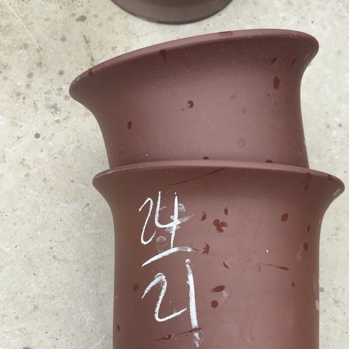 紫砂花盆紫砂的颜色