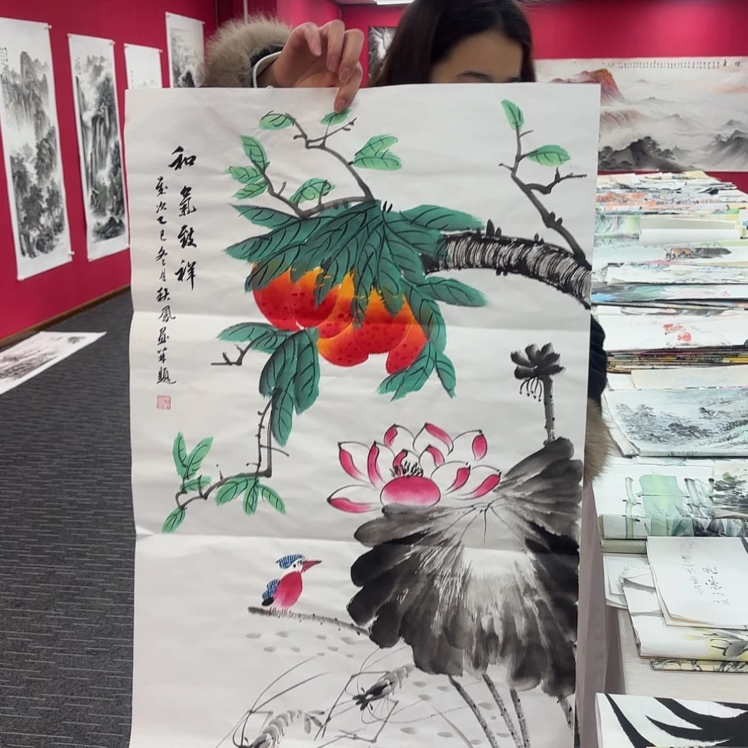 国画国画作品纯手绘