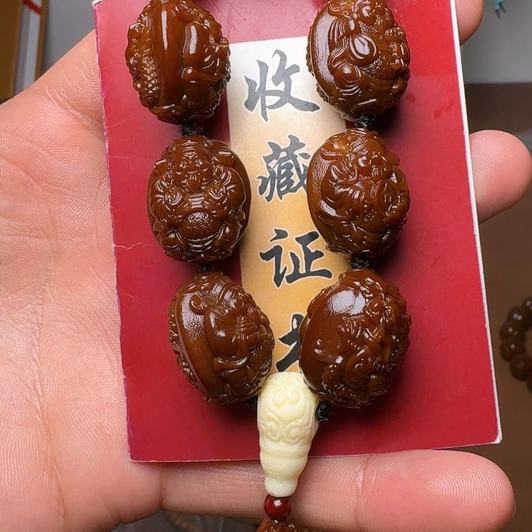 橄榄核手串感觉好