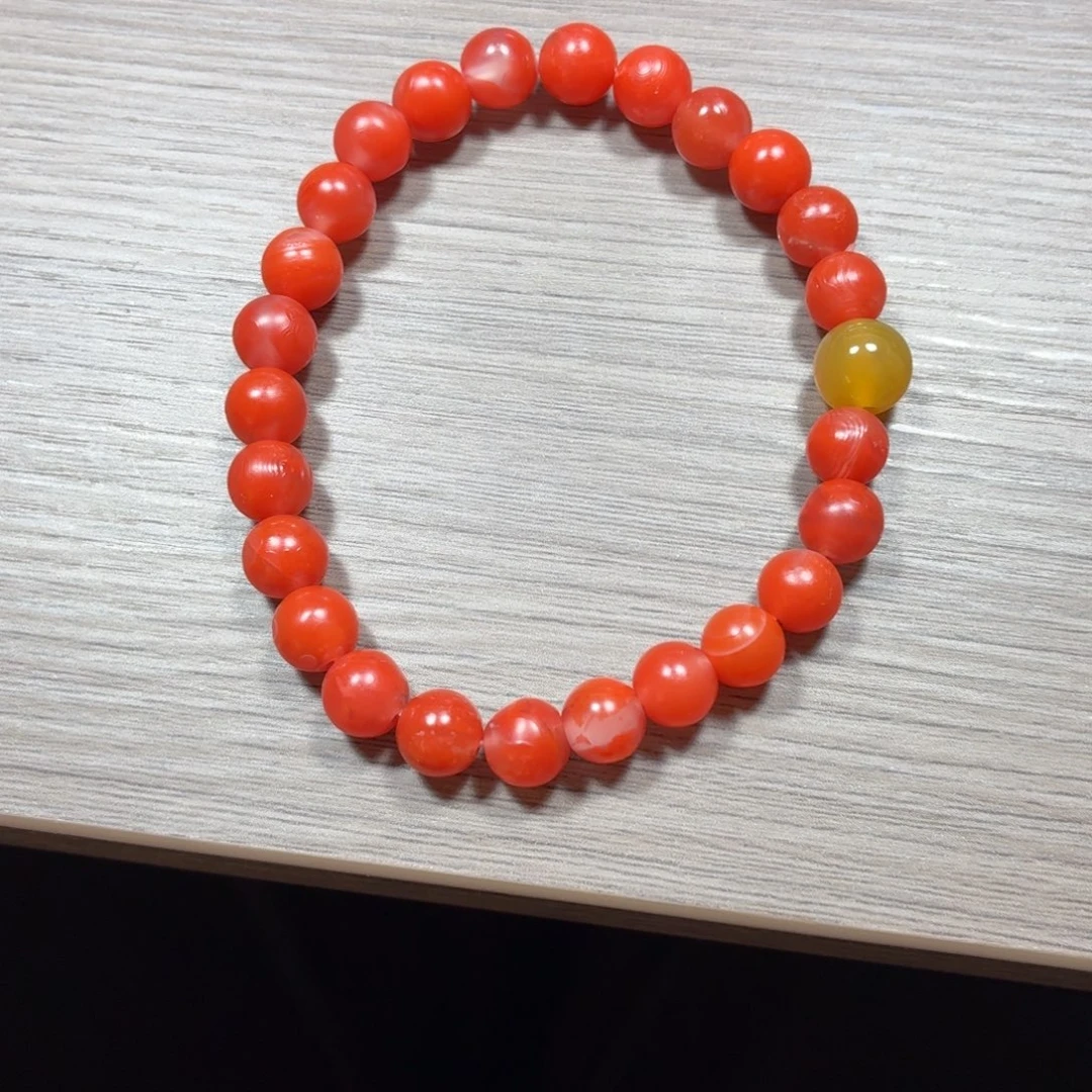 东***0南红玛瑙未镶嵌单圈