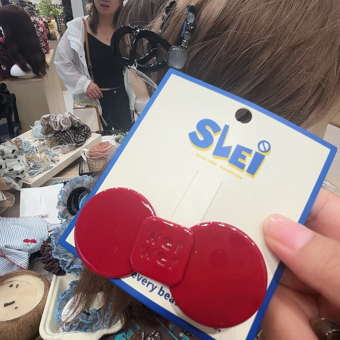 非金属布艺3558发夹